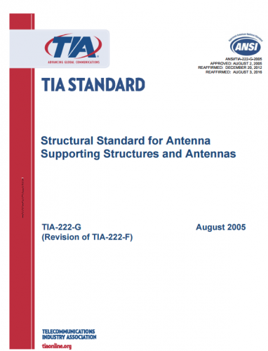 ANSI (TIA) Code Design Fee