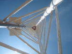160m Stahlgittermast